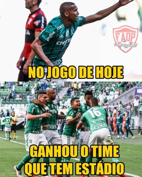 Os memes de Palmeiras 2 x 0 Flamengo