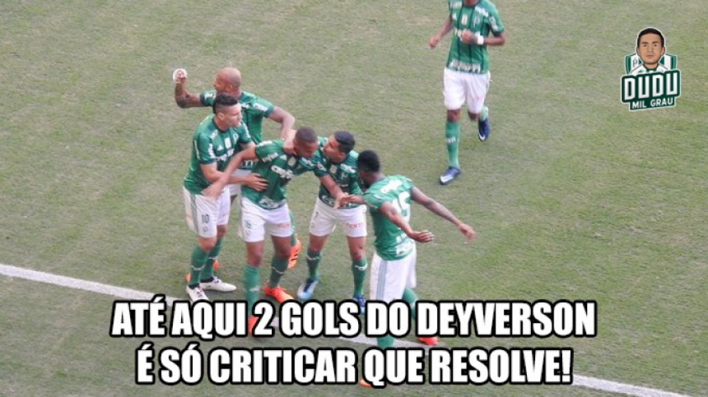Os memes de Palmeiras 2 x 0 Flamengo