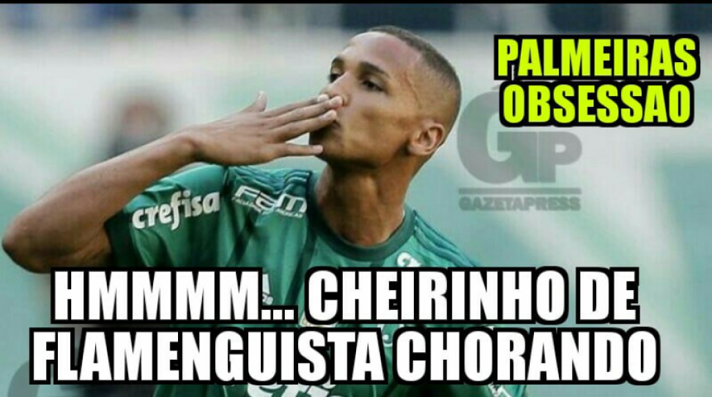 Os memes de Palmeiras 2 x 0 Flamengo