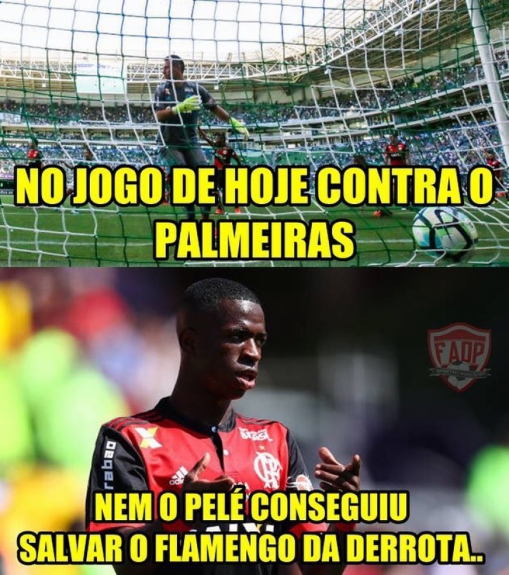 Os memes de Palmeiras 2 x 0 Flamengo
