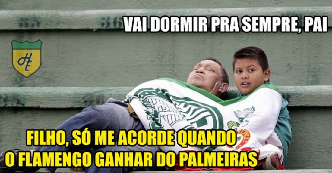 Os memes de Palmeiras 2 x 0 Flamengo