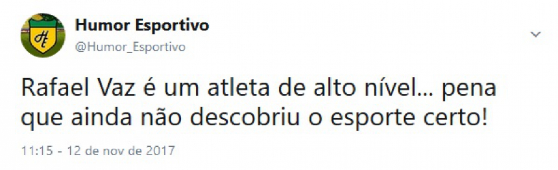 Rafael Vaz foi muito criticado nas redes sociais durante derrota para o Palmeiras