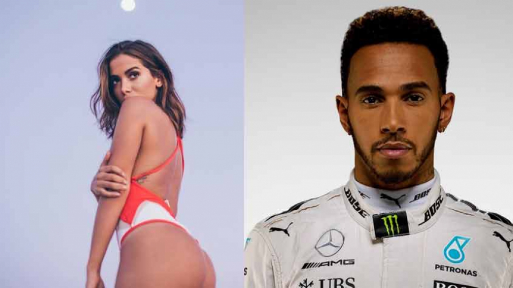 Lewis Hamilton e Anitta