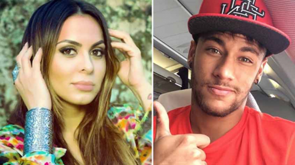 Neymar e Alinne Rosa