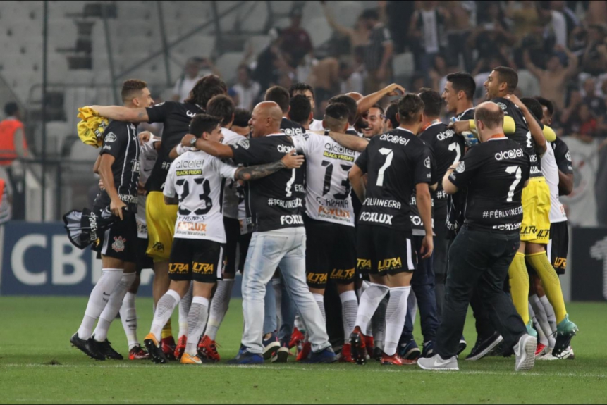 Corinthians x Fluminense - festa