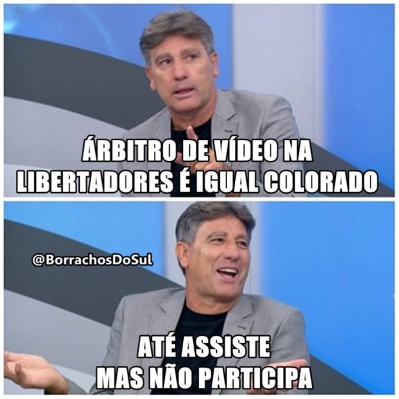 Primeira partida da final da Libertadores rendeu brincadeiras nas redes