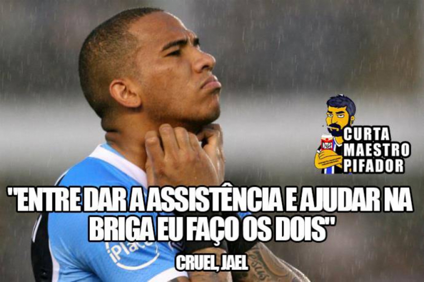 Primeira partida da final da Libertadores rendeu brincadeiras nas redes