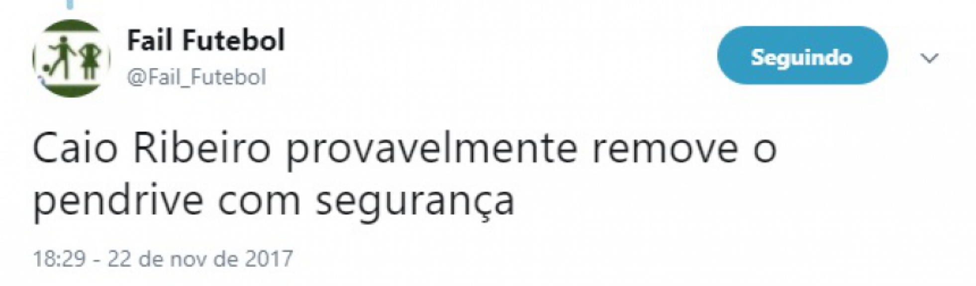 Internautas também brincaram com a intensidade do palavrão de Caio Ribeiro em sua crítica