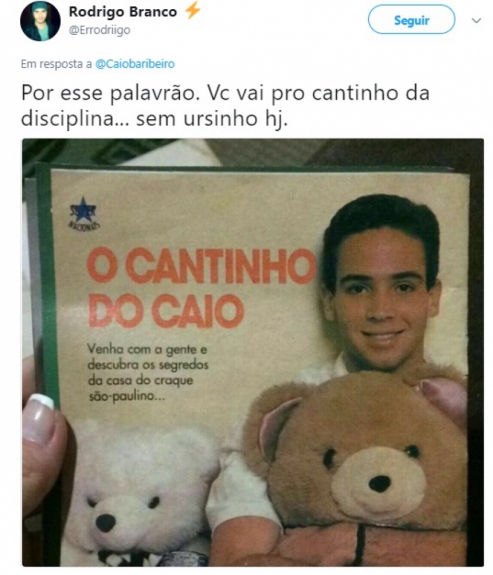 Internautas também brincaram com a intensidade do palavrão de Caio Ribeiro em sua crítica