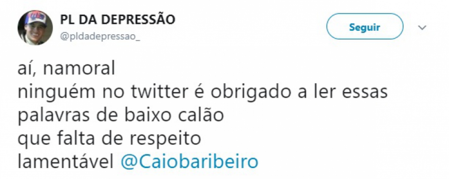 Internautas também brincaram com a intensidade do palavrão de Caio Ribeiro em sua crítica