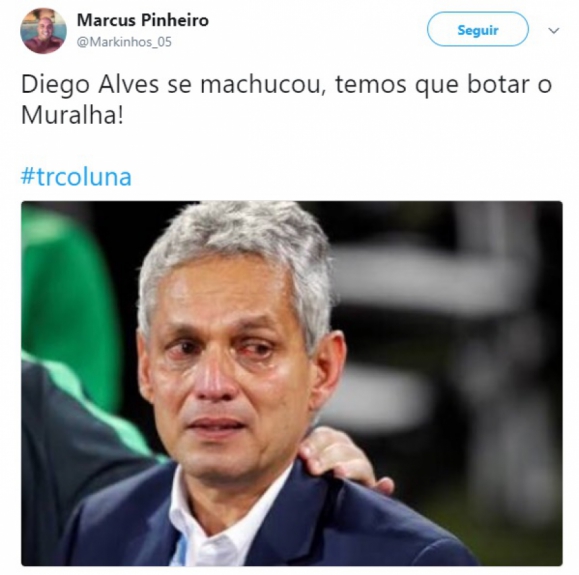 Alex Muralha substituiu Diego Alves na semifinal da Copa Sulamericana e movimentou as redes sociais