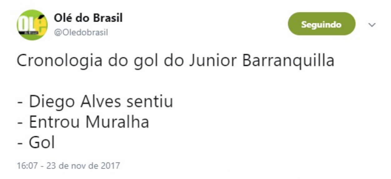 Alex Muralha substituiu Diego Alves na semifinal da Copa Sulamericana e movimentou as redes sociais