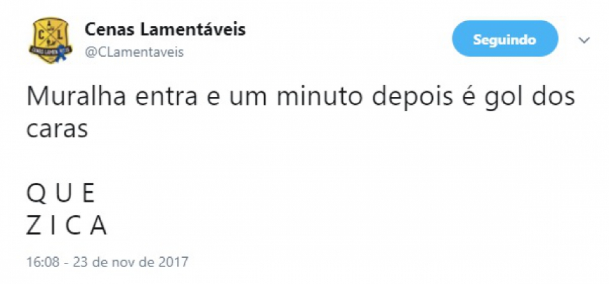 Alex Muralha substituiu Diego Alves na semifinal da Copa Sulamericana e movimentou as redes sociais