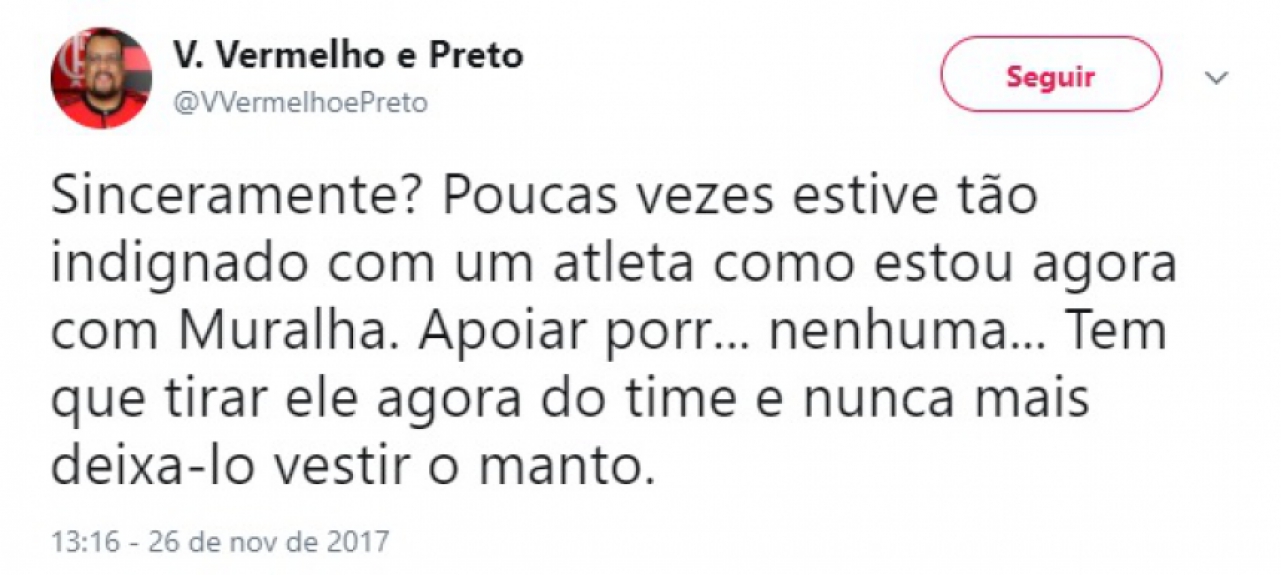 Goleiro do Flamengo foi alvo de críticas e piadas após erro diante do Santos