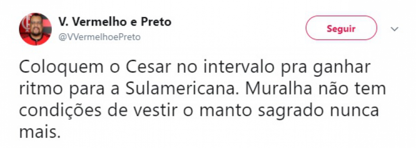 Goleiro do Flamengo foi alvo de críticas e piadas após erro diante do Santos