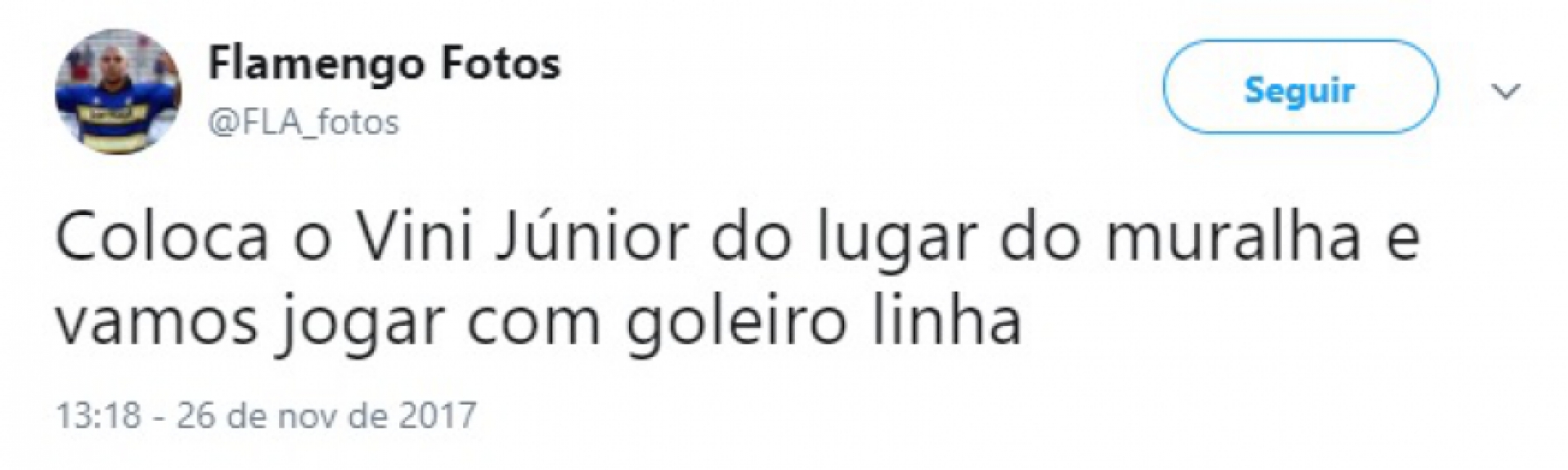 Goleiro do Flamengo foi alvo de críticas e piadas após erro diante do Santos