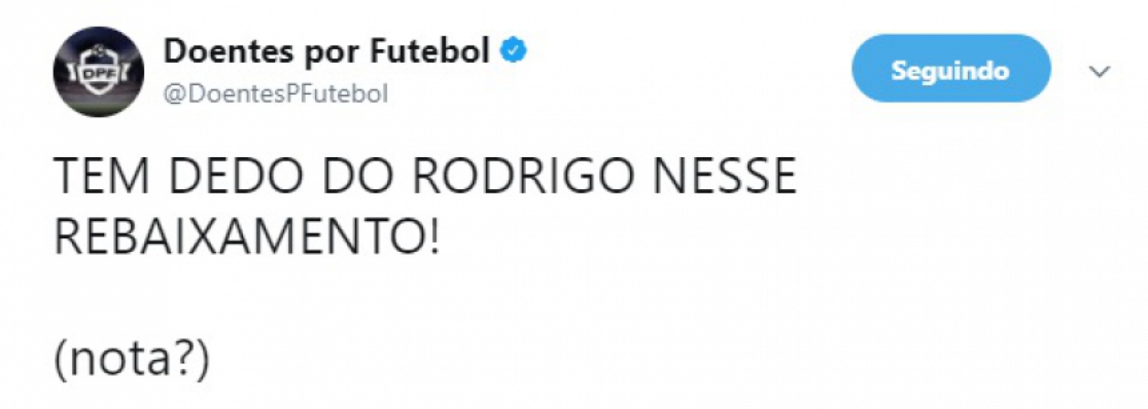 Mãozinha de Rodrigo rendeu brincadeiras na web