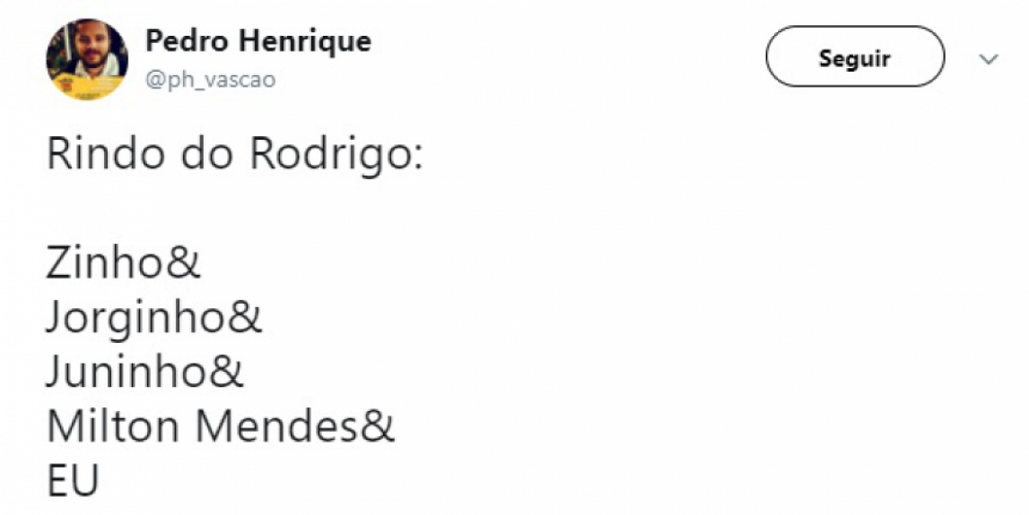 Mãozinha de Rodrigo rendeu brincadeiras na web