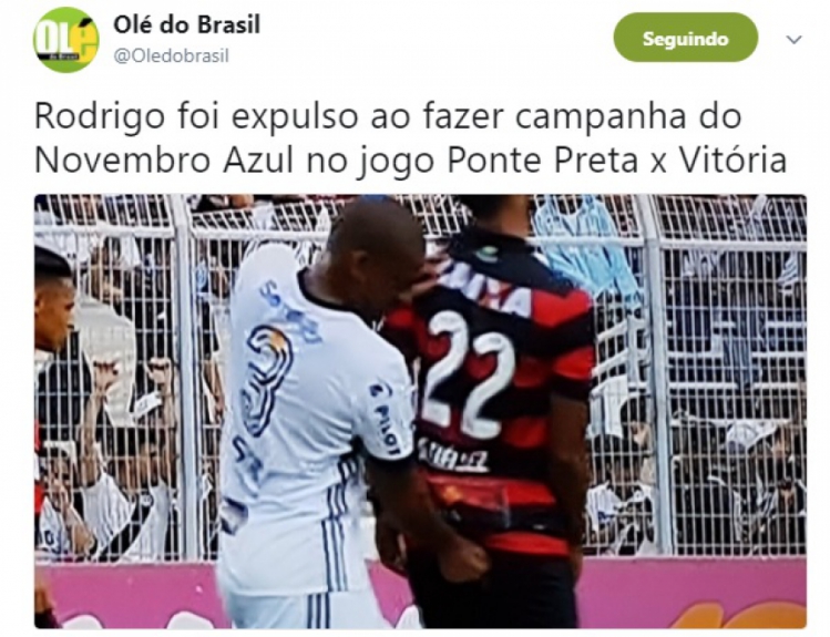 Mãozinha de Rodrigo rendeu brincadeiras na web