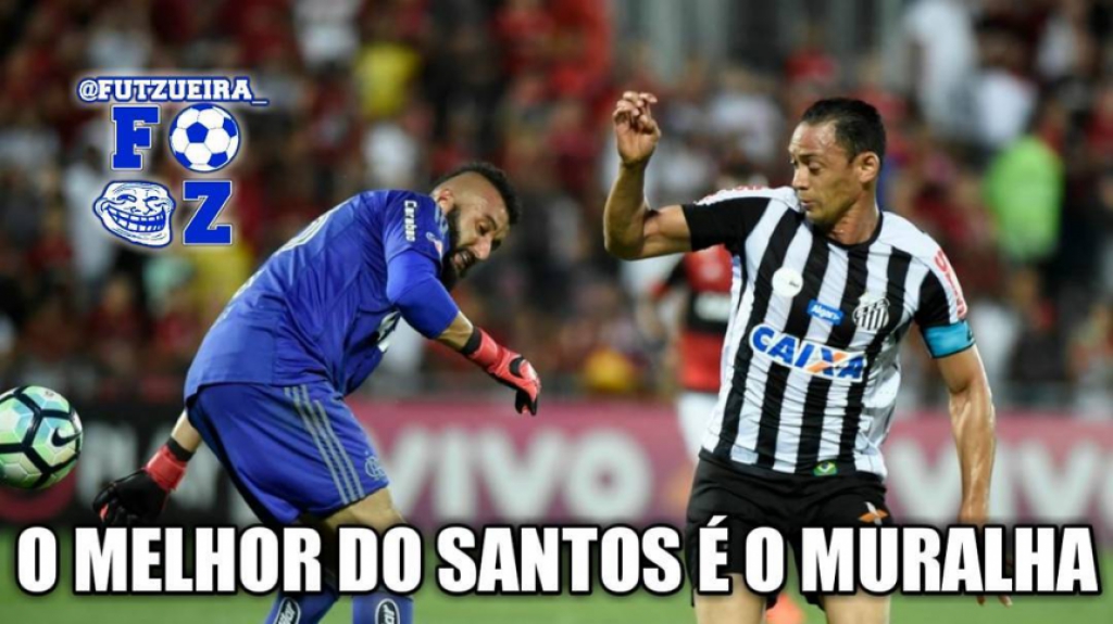 Muralha é alvo de zoações após novas falhas pelo Flamengo