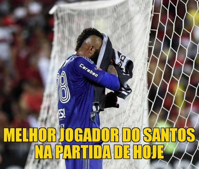 Muralha é alvo de zoações após novas falhas pelo Flamengo