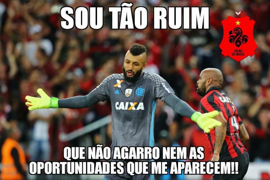 Muralha é alvo de zoações após novas falhas pelo Flamengo