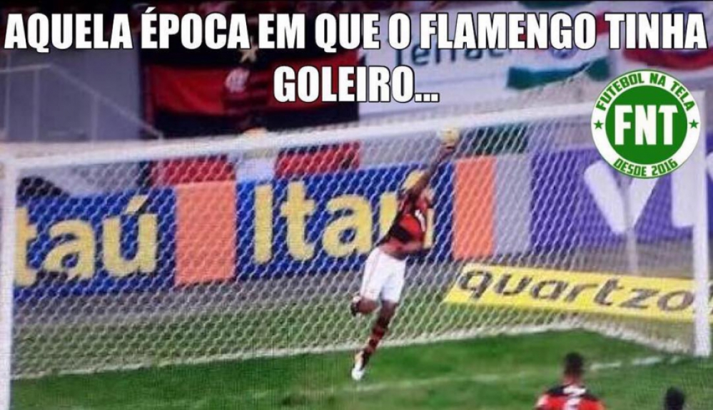 Muralha é alvo de zoações após novas falhas pelo Flamengo