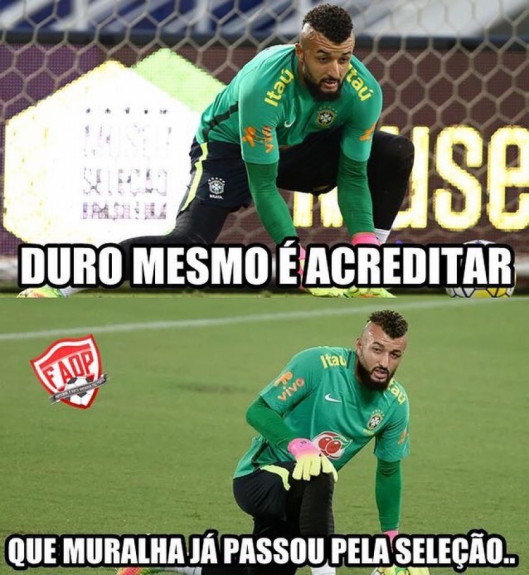 Muralha é alvo de zoações após novas falhas pelo Flamengo