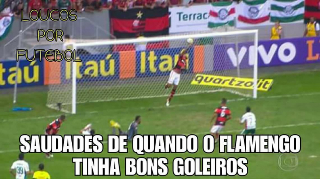 Muralha é alvo de zoações após novas falhas pelo Flamengo