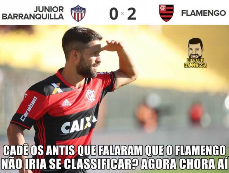 Flamenguistas vibram com vitória sobre o Junior Barranquilla e classificação para final da Copa Sulamericana