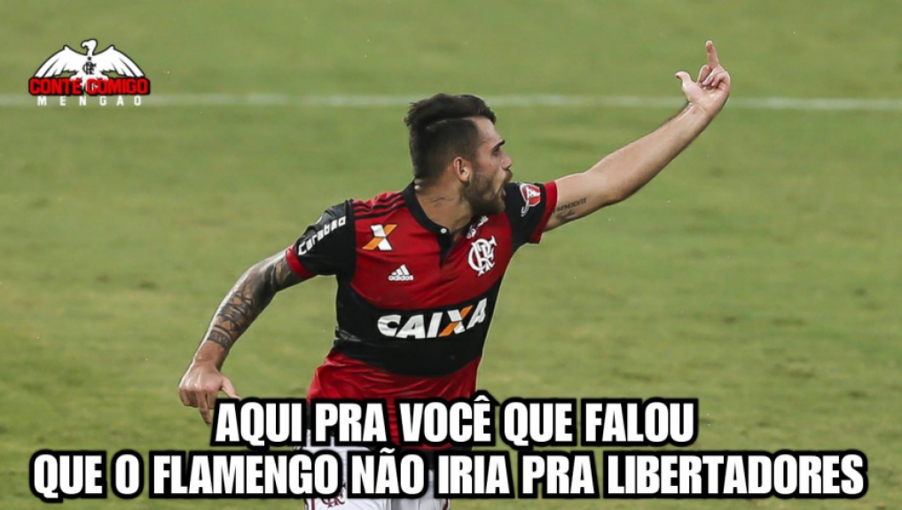 Classificados para fase de grupos da Libertadores, flamenguistas cutucaram rivais