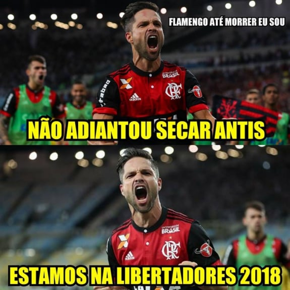 Classificados para fase de grupos da Libertadores, flamenguistas cutucaram rivais