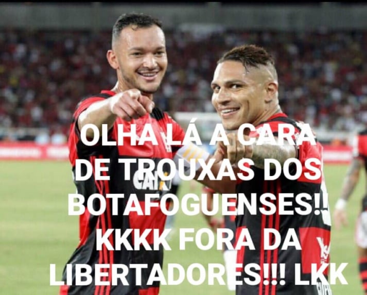 Classificados para fase de grupos da Libertadores, flamenguistas cutucaram rivais
