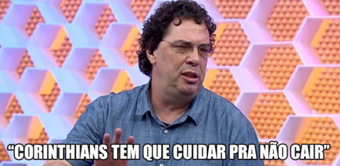 “Time do Corinthians tem que tomar cuidado pra não cair no Campeonato Brasileiro. É muito inferior a todos os outros de São Paulo e a alguns do Brasil. Tem um time que tá arriscando muito este ano, principalmente no Brasileiro” Casagrande, durante o Pauli