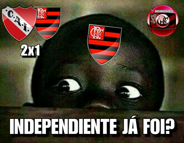 Rivais provocam Flamengo com memes após derrota na primeira partida da final da Copa Sul-Americana