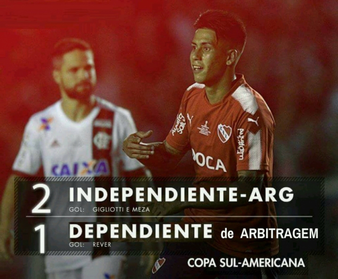 Rivais provocam Flamengo com memes após derrota na primeira partida da final da Copa Sul-Americana