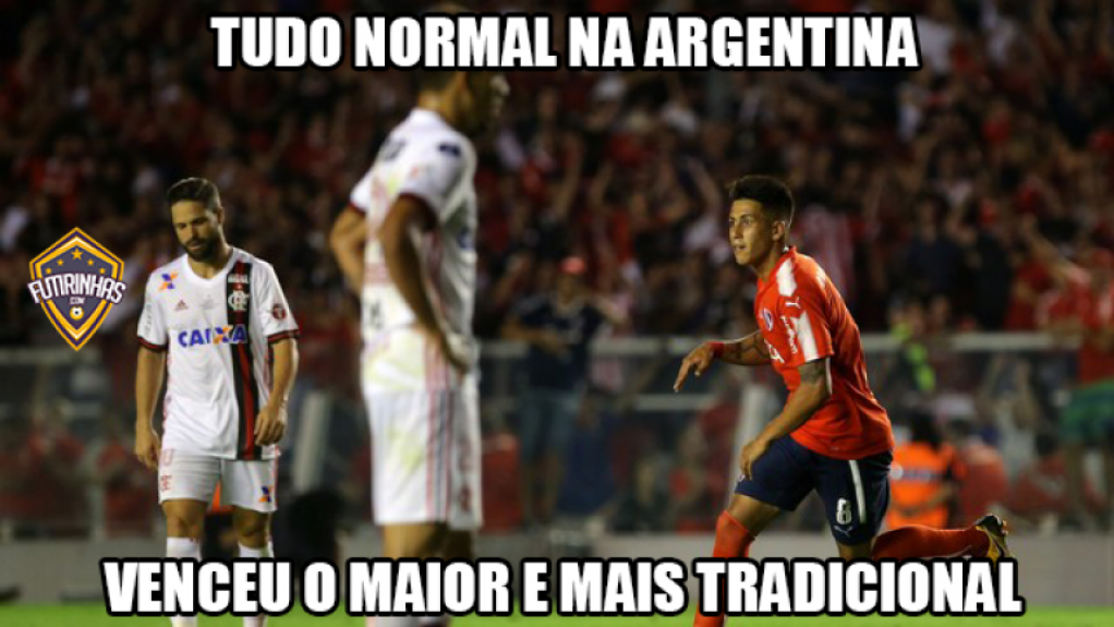 Rivais provocam Flamengo com memes após derrota na primeira partida da final da Copa Sul-Americana