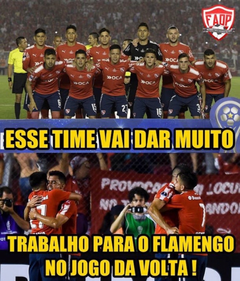 Rivais provocam Flamengo com memes após derrota na primeira partida da final da Copa Sul-Americana