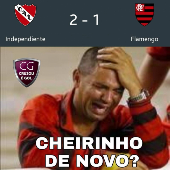 Rivais provocam Flamengo com memes após derrota na primeira partida da final da Copa Sul-Americana