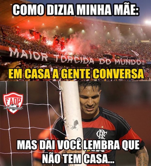 Rivais provocam Flamengo com memes após derrota na primeira partida da final da Copa Sul-Americana