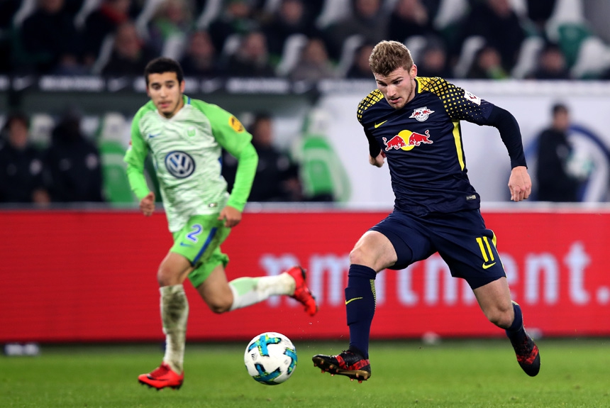 William - Lateral-direito de origem, o brasileiro ex-Inter voltou a ter chance no Wolfsburg no empate em 1 a 1 com o RB Leipzig