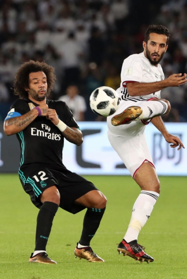 Marcelo - Participou do gol de Bale na vitória do Real sobre o Al Jazira