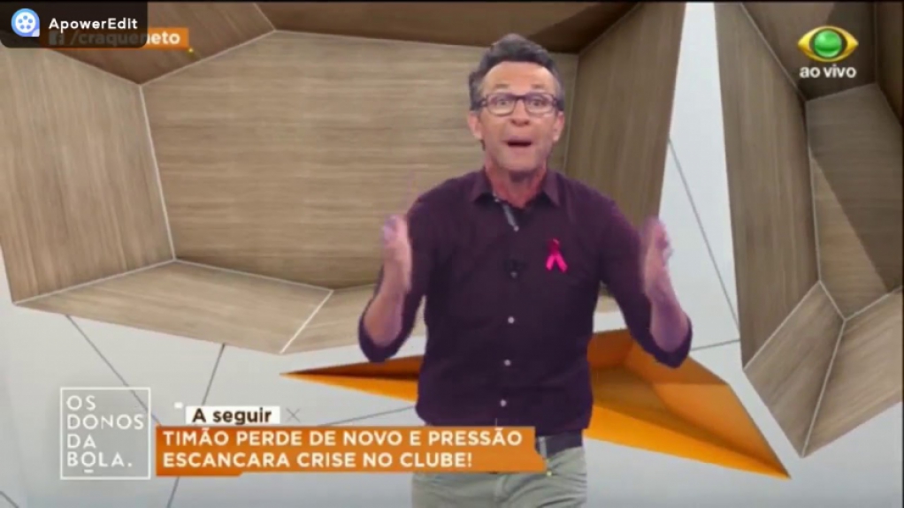 30/10/2017 - Neto desabafa após derrota do Corinthians e vira sensação na web