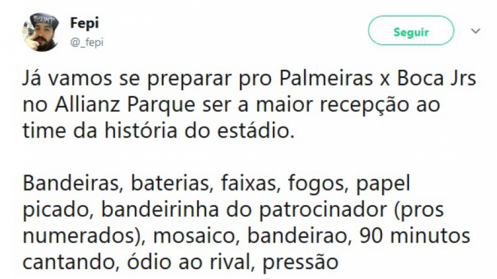 As reações dos palmeirenses após o sorteio dos grupos da Libertadores
