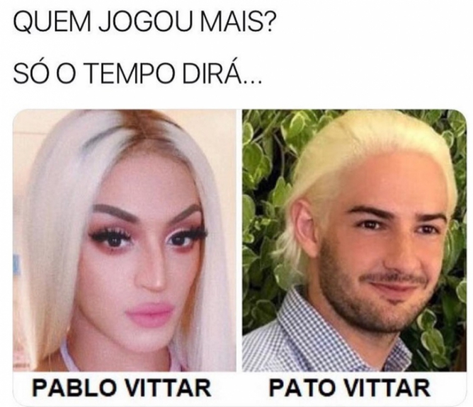 Novo cabelo de Alexandre Pato rendeu montagens e piadas nas redes