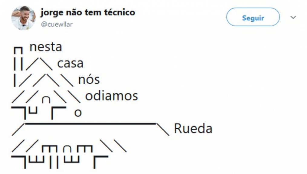 Torcedores do Flamengo usaram as redes sociais para criticar Rueda
