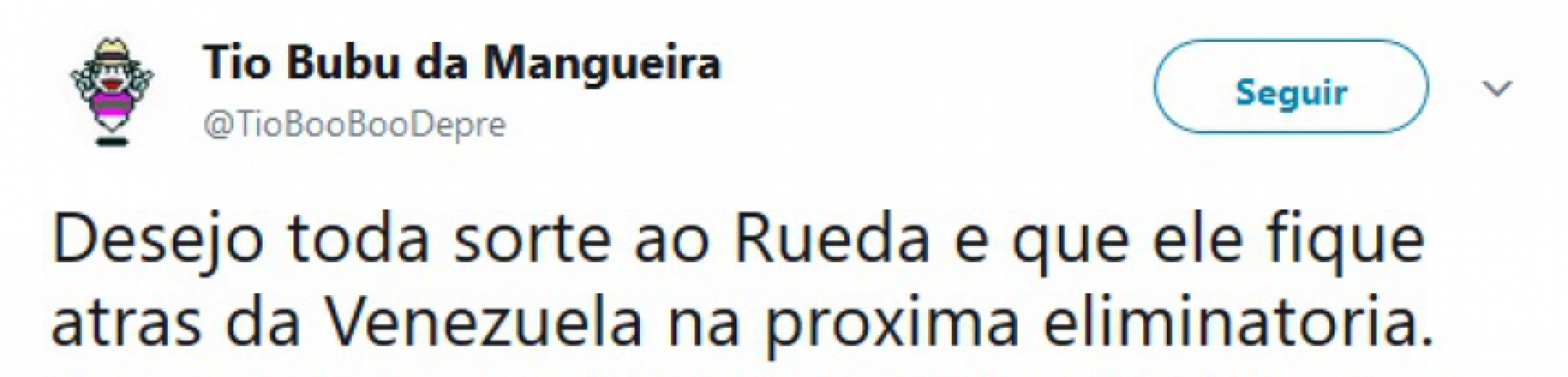 Torcedores do Flamengo usaram as redes sociais para criticar Rueda