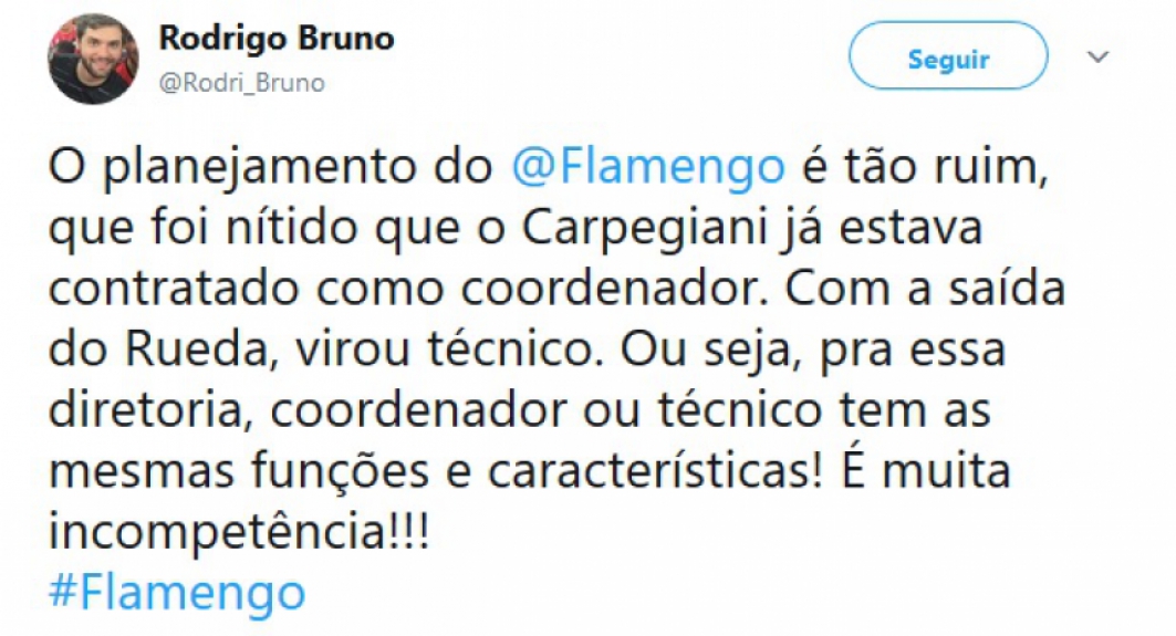 Diretoria também sofreu com críticas de rubro-negros