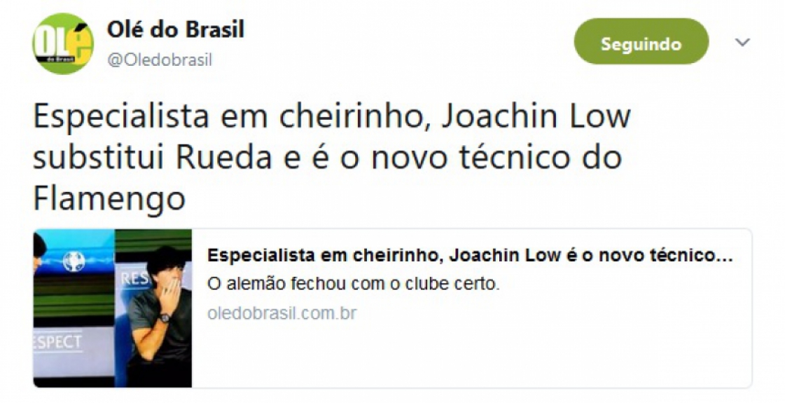 Saída do treinador também inspirou piadas