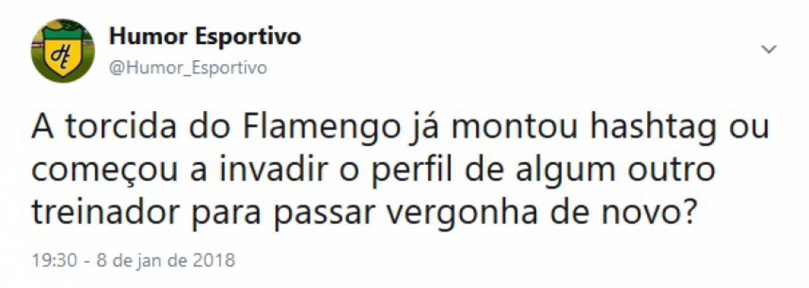 Saída do treinador também inspirou piadas